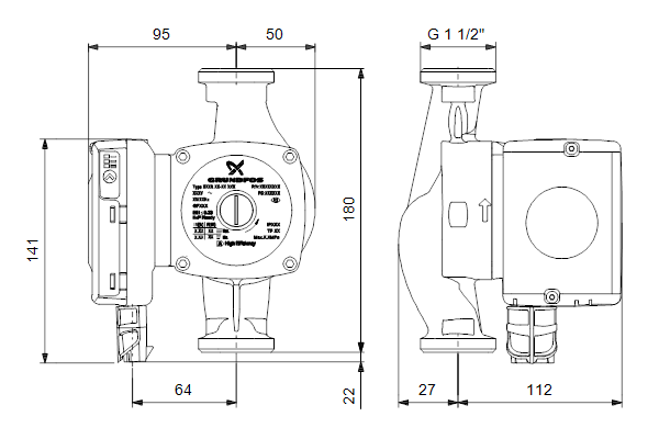 UPS2 25-80 180 image 1