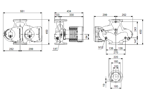 MAGNA3 D 100-100 F PN 10 image 1